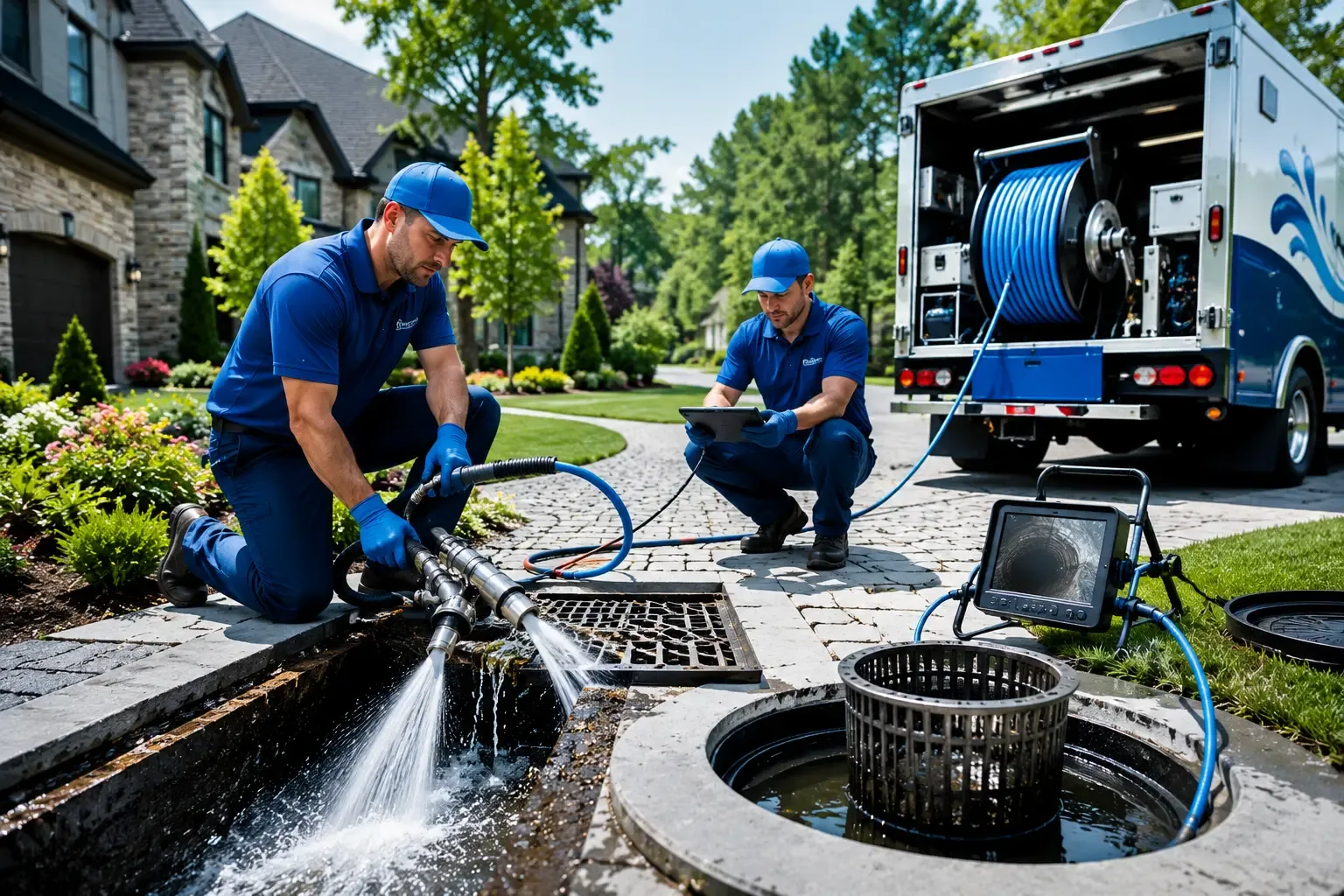Local outdoor drain cleaning professionals in Stevinson, CA
